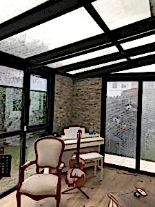 Cam catı , Kış Bahçesi