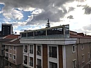Teras Kapatma, Raylı Tente